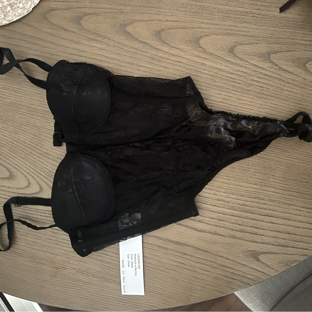 LaQuan Smith corset suit